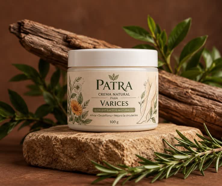 Patra Crema Natural para Varices 100 g